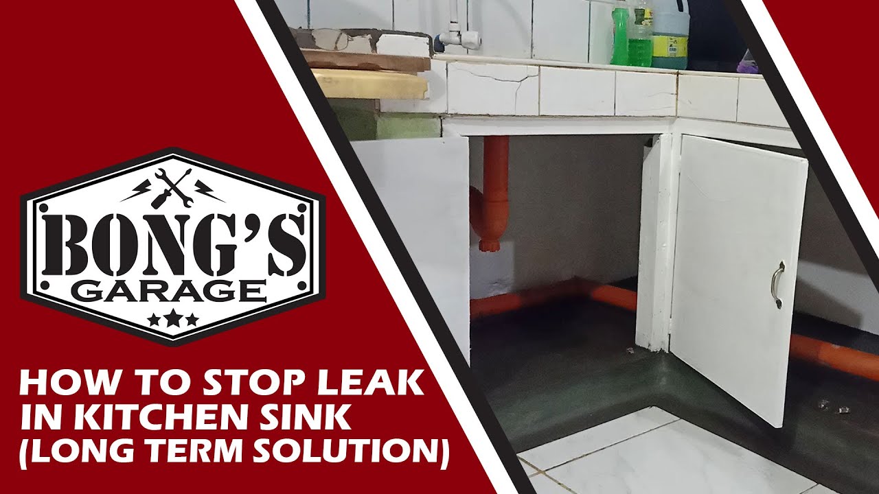Repair ng leak sa lababo nang hindi gumagamit ng grout! (LONG TERM SOLUTION)
