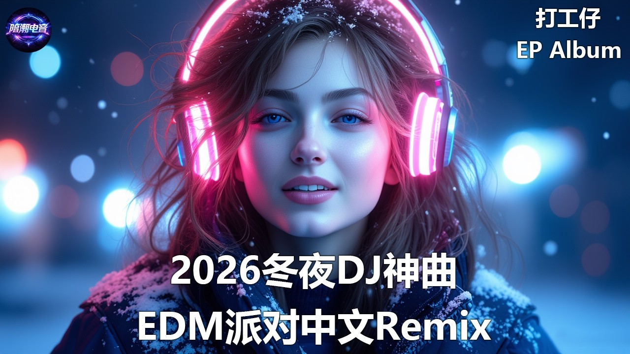 冬夜重低音DJ神曲 2026｜停不下来 EP | Winter Night DJ Universe｜中文蹦迪串烧 &times; Night Drive Full Bass EDM