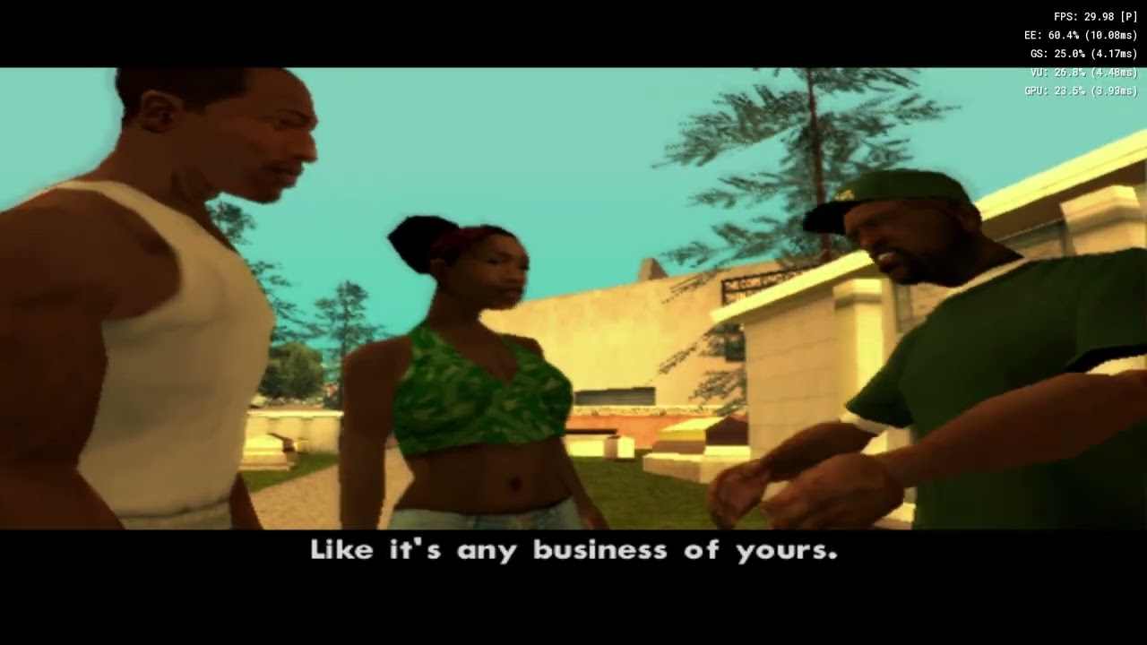 EP1 GTA San Andreas PS2 Gameplay Español