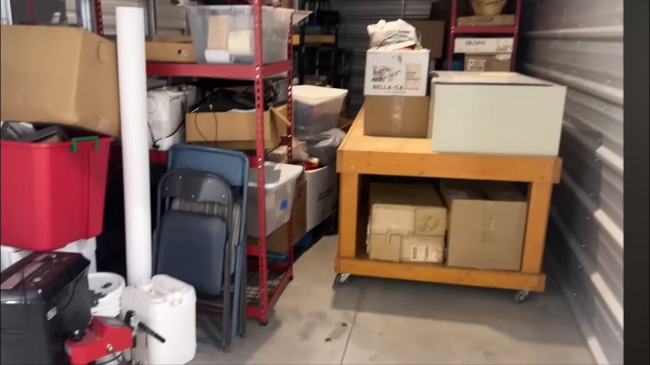 I Bought A Storage Unit Full of Commercial Sewing and Printing Equipment