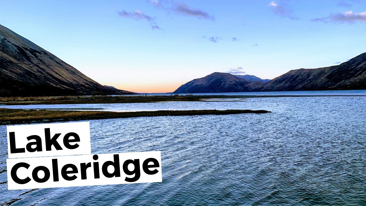 Exploring Lake Coleridge Canterbury New Zealand