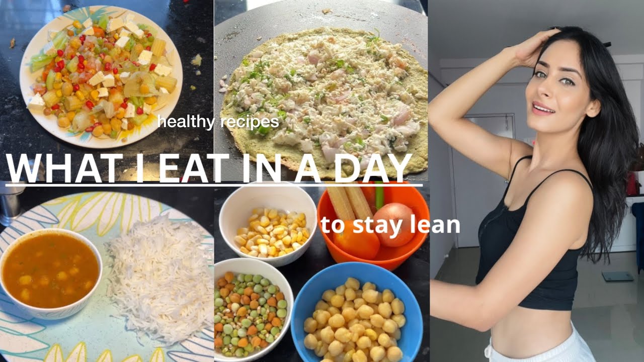 WHAT I EAT IN A DAY | realistic & healthy vegetarian meal ideas | fat loss diet | Roopam sharma 