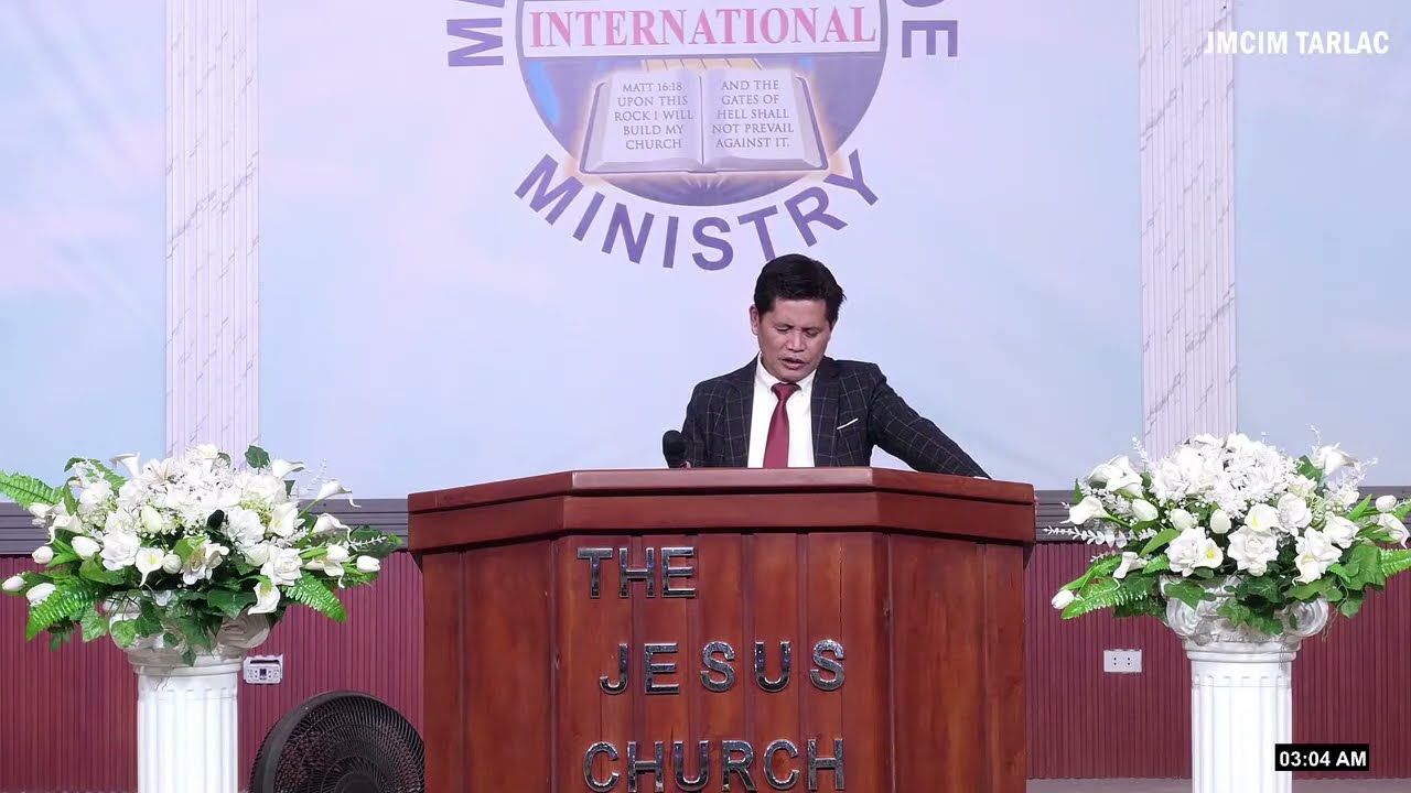 JMCIM Preaching: By Beloved Ordained Preacher Edwin Monte