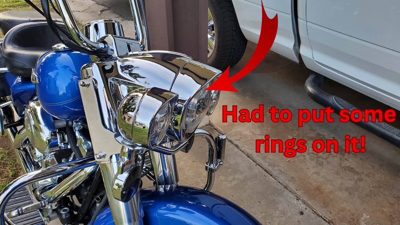 Road King Headlight Visors