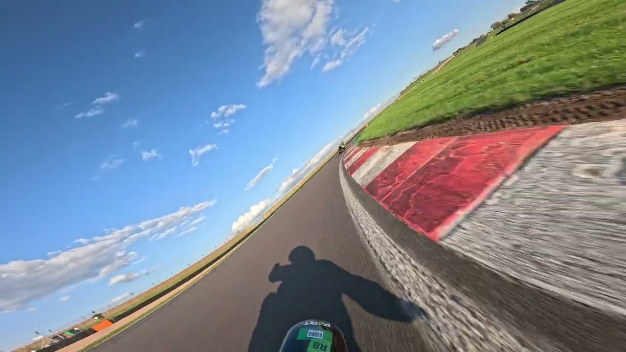 CB 500 NLR Donington Race 4 Front Cam 28 September 2025