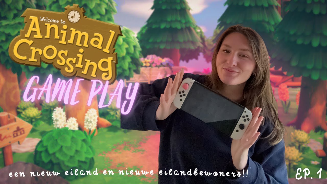 Ik begin helemaal opnieuw in Animal Crossing // EP 1 🏝️🎮