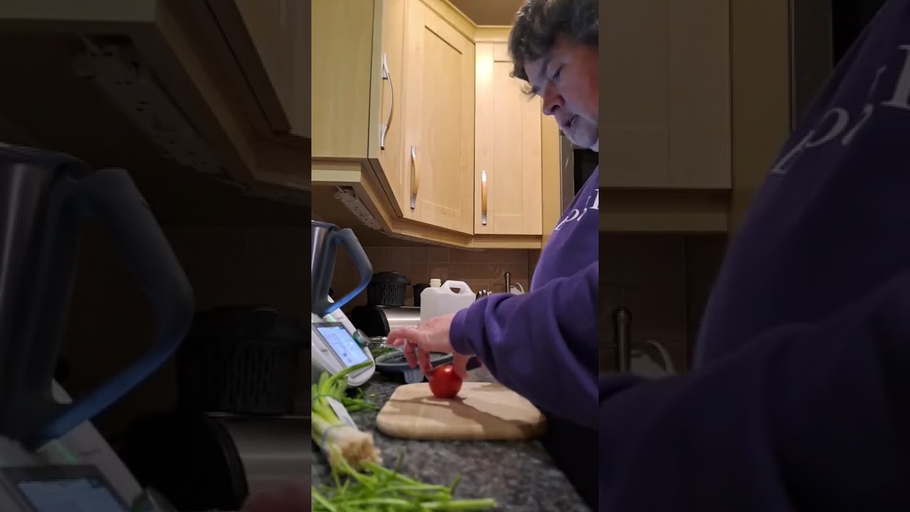 My Thermomix making tabbouleh which has helped me lose 2 stone in weight