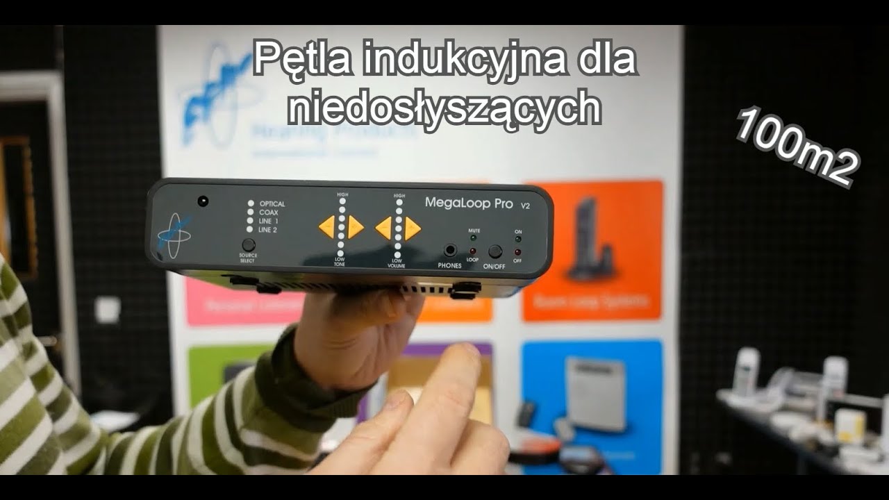 Pętla indukcyjna dla niedosłyszących Echo MegaloopPro - Systemy wspomagające słyszenie