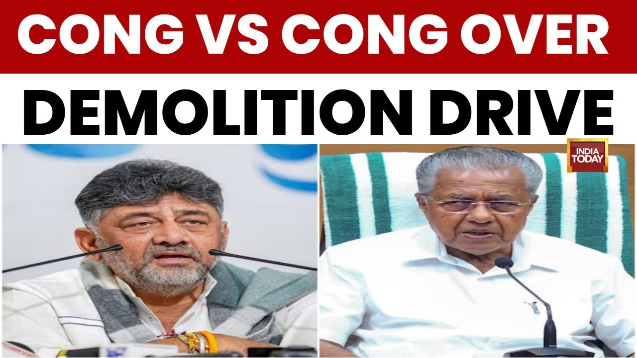 Bengaluru Demolition Row: Congress High Command Warns Karnataka Govt After Kerala CM Pinarayi