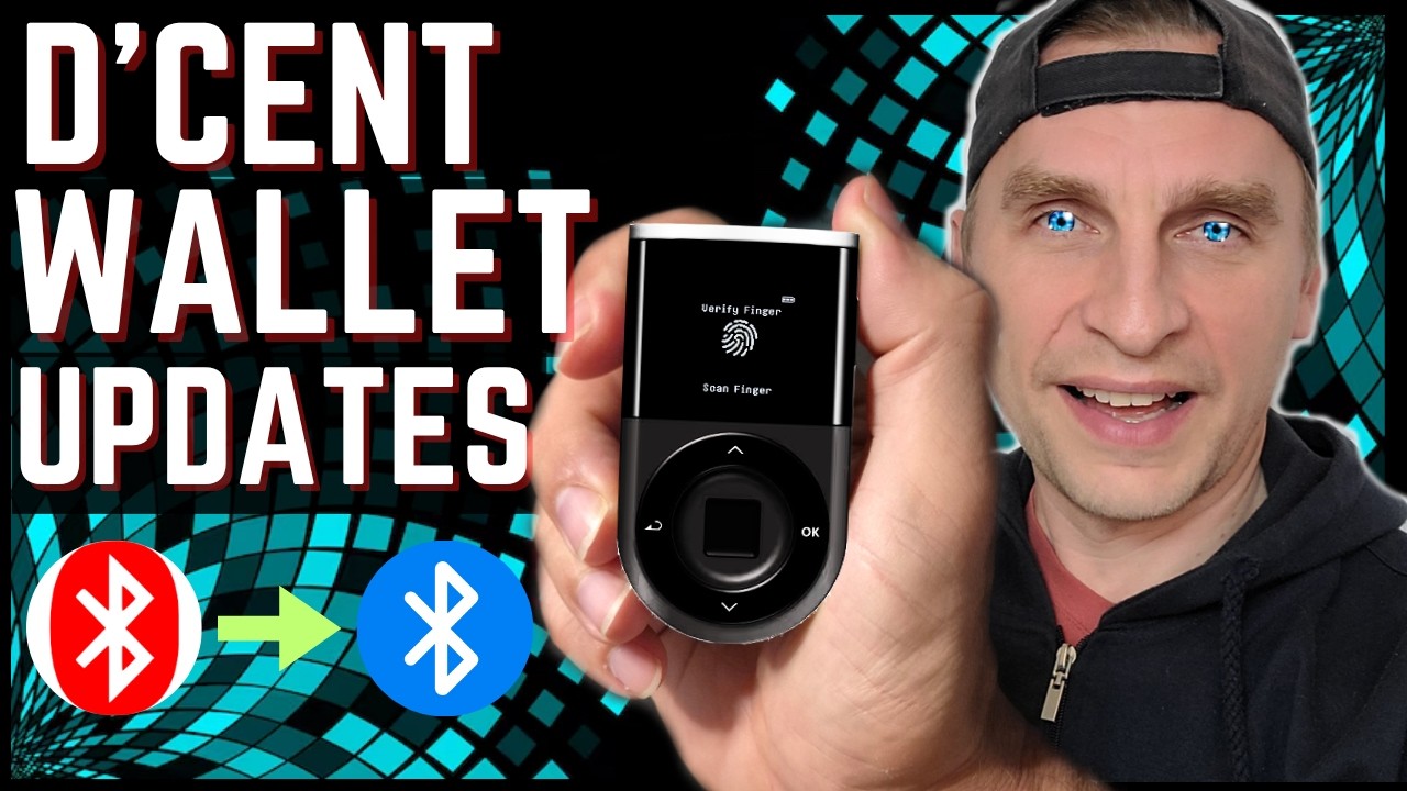 D'CENT Wallet Updates #thecryptofather #dcent #cryptowallet