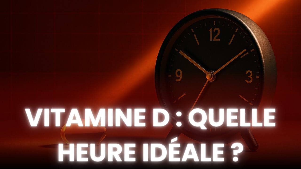 À quelle heure PRENDRE sa VITAMINE D