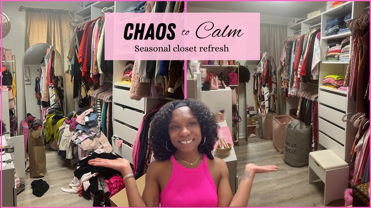 Seasonal Closet Refresh: Declutter, Purge, & Organize With Me