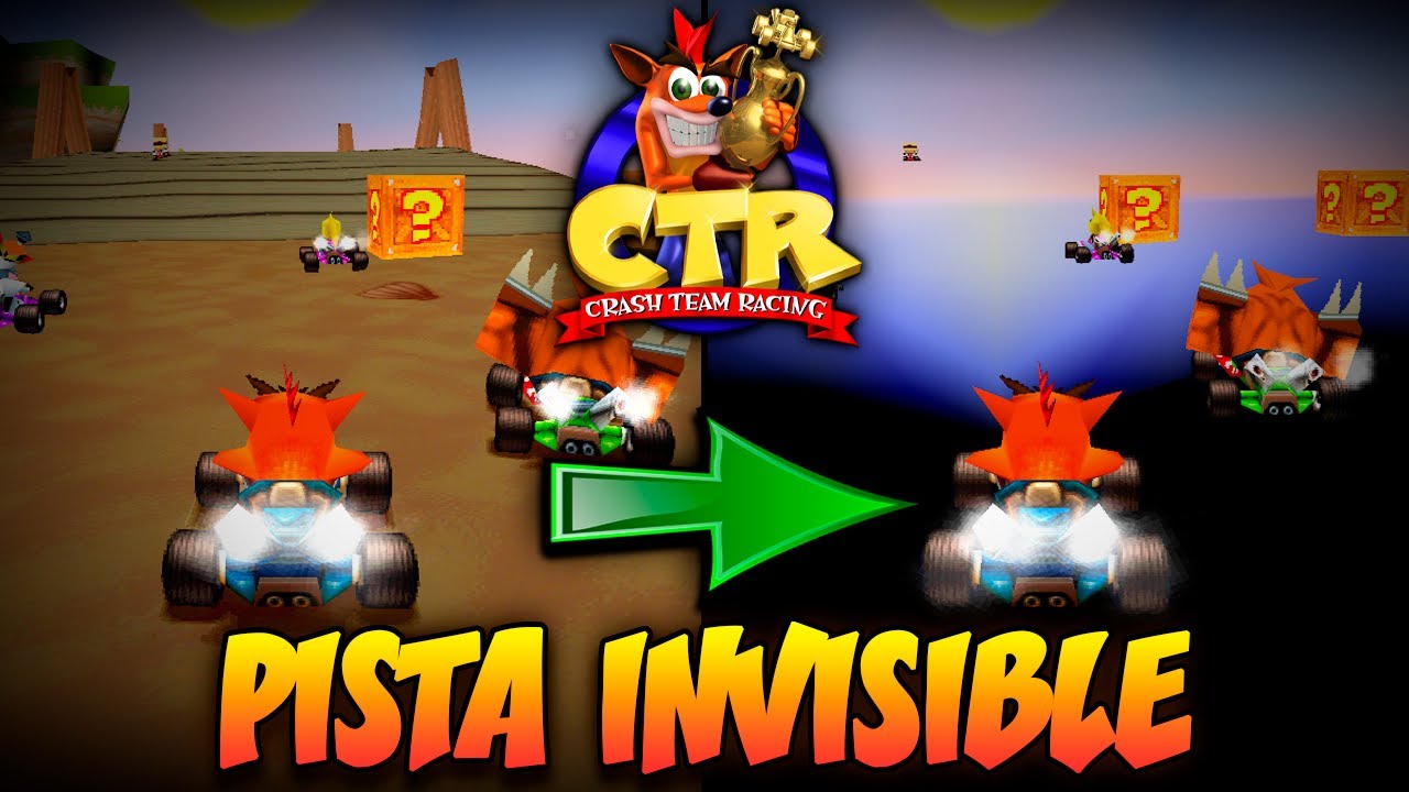 Crash Team Racing PERO NO HAY PISTA