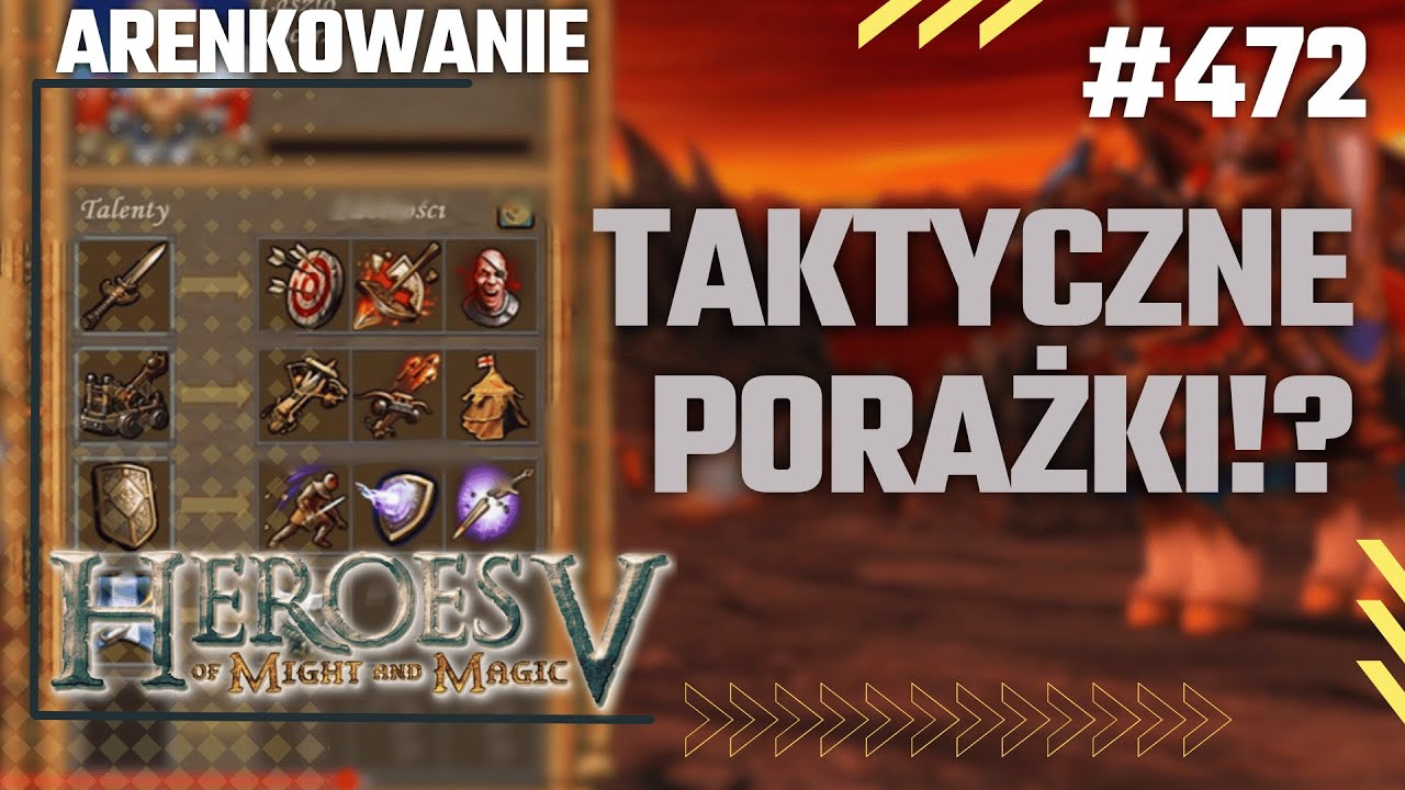 Heroes V – PvP Arena | Dobry plan ale słabe wykonanie? | Arenkowanie #472