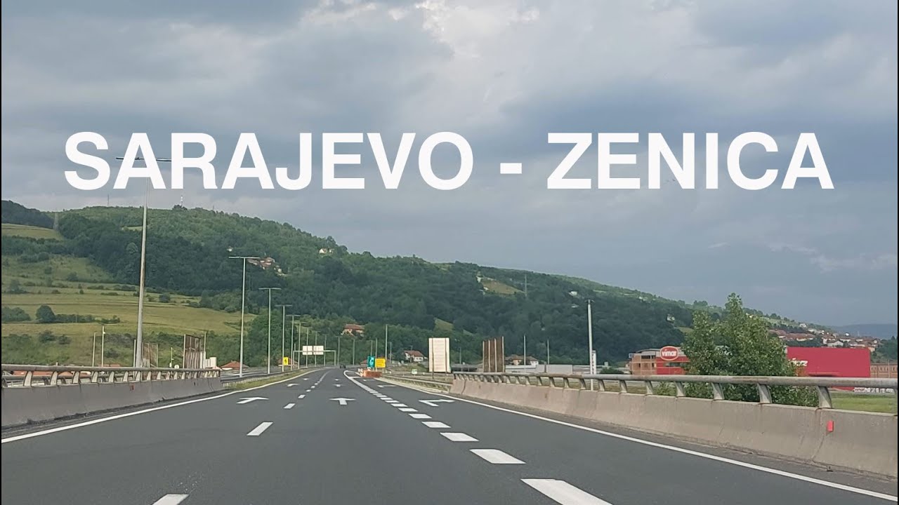 Autoput Sarajevo Zenica 4K (od Lašve do Vogošće). Juni 2022