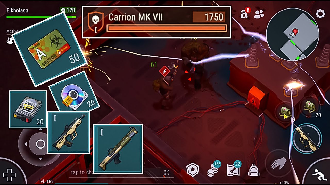 HARD MODE SECTOR A2 KILL CARRION MK VII & OPEN STORAGE A ! Last Day On Earth Survival