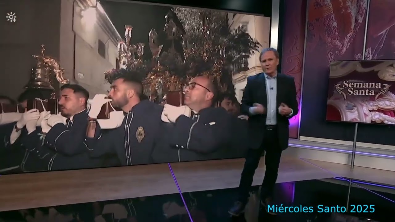 Miércoles Santo 2025 canal sur Andalucía en Semana Santa Archidona (Málaga)