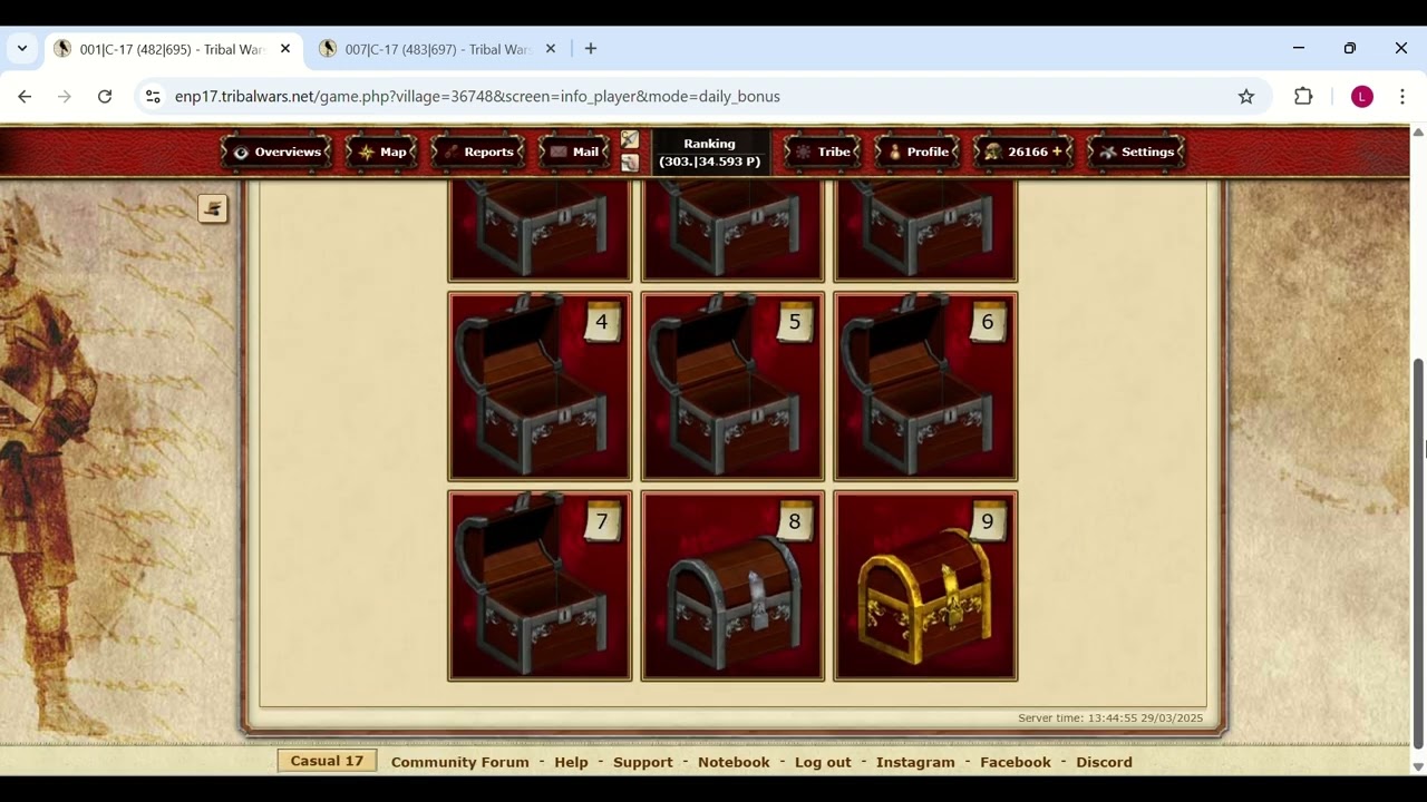 Tribal Wars Gameplay - Minting session begins!
