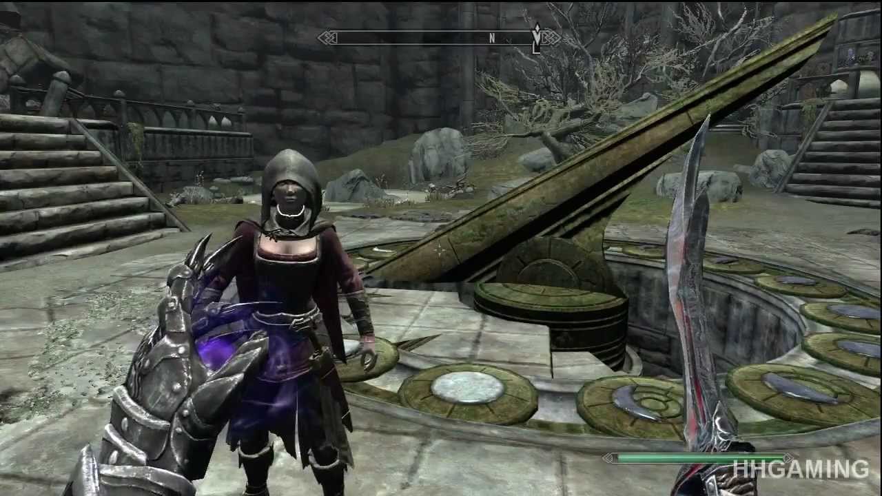 Skyrim Dawnguard - walkthrough part 11 HD gameplay dlc add on expansion - Vampire lord