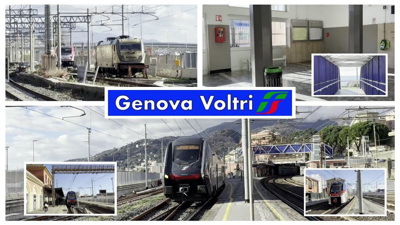 Ritorno in alcune stazioni del Nodo Genovese [parte 2/6]: stazione di GENOVA VOLTRI!