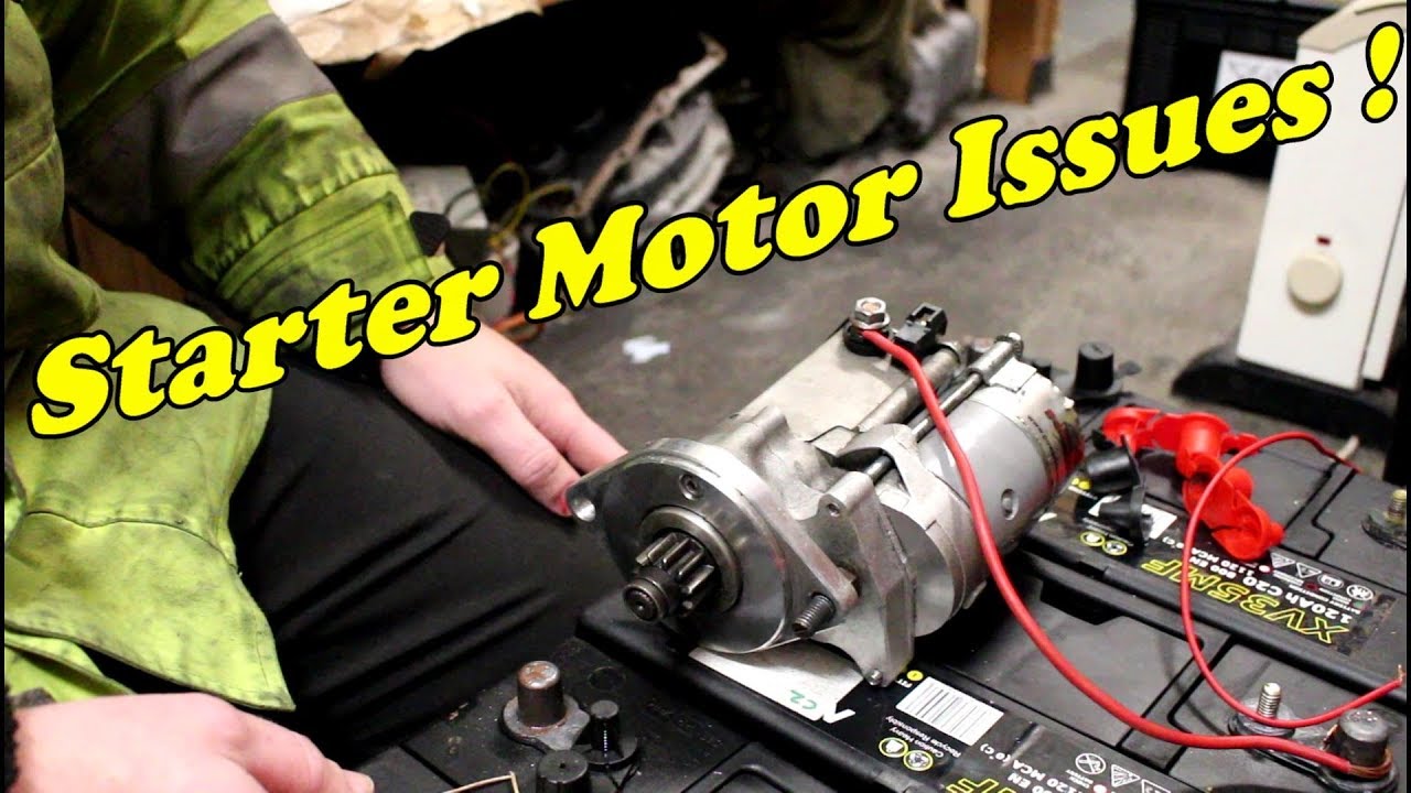 Bumblebee the Britax Mini.  Part 24. Starter motor issues.