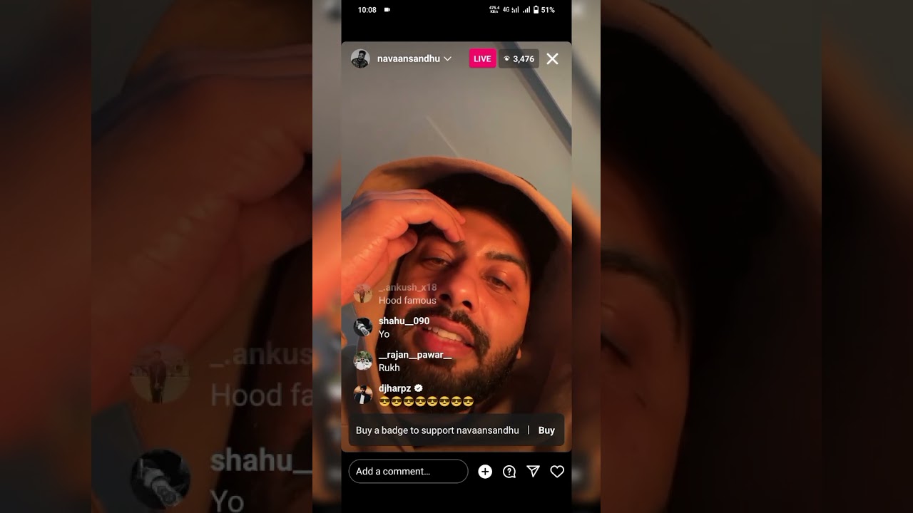 Navaan Sandhu Insta live | Talking about Ep , Sidhu moose wala | Relentless Ep 🔥