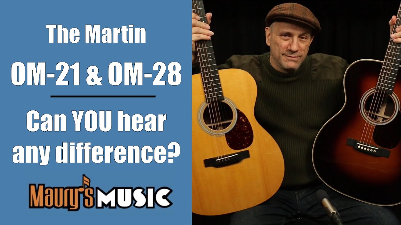 The Martin OM-21 & OM-28 compared - with Spoon Phillips