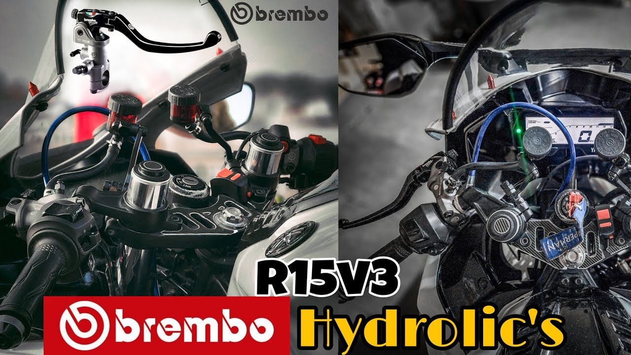 Brembo Racing Hydrolic clutch and brakes for R15v3