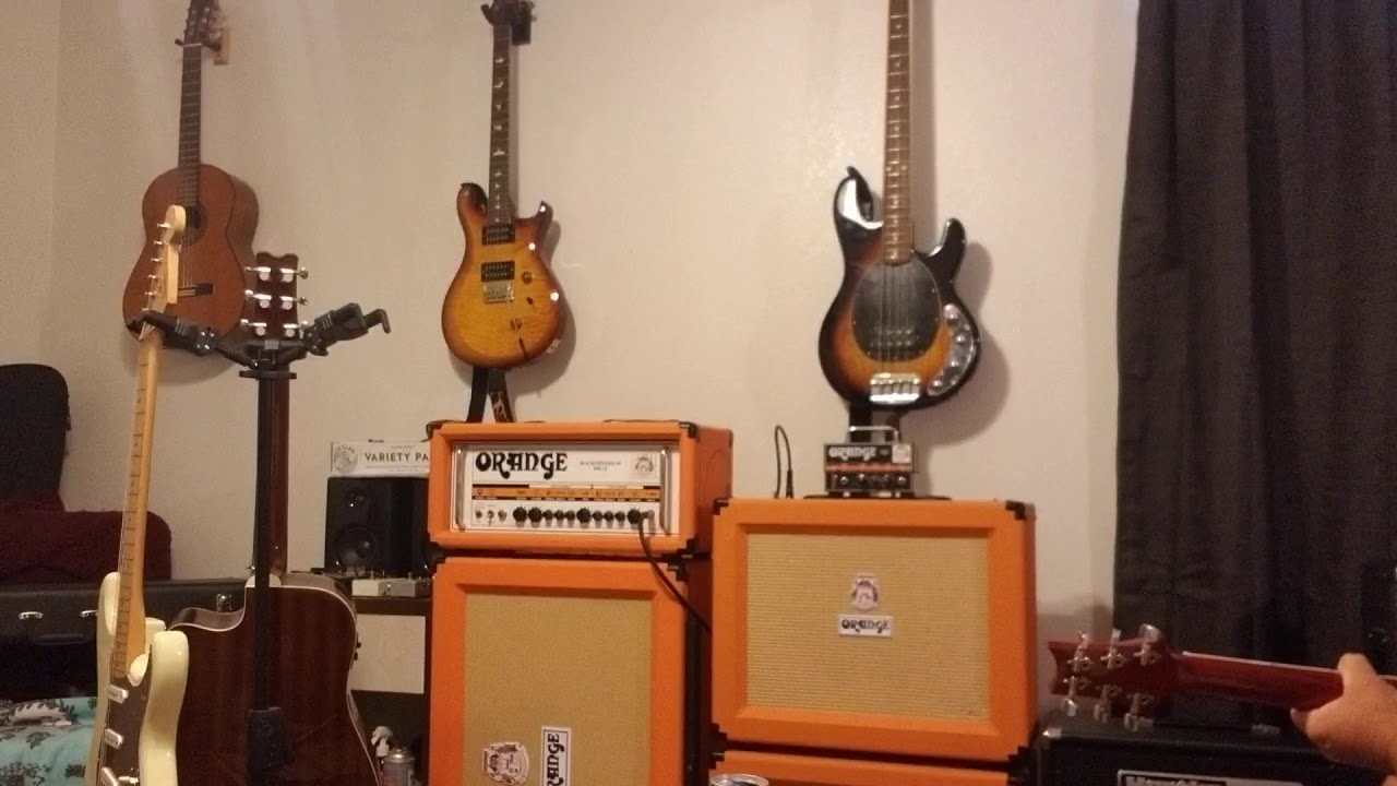 Orange CR60C Celestion Vintage 30 PRS McCarty 594 semi hollow Friedman BE OD deluxe clean and dirt