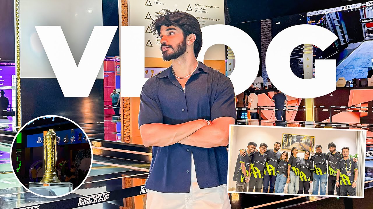 FLYING TO RIYADH FOR EWC : UNREAL EXPERIENCE - VLOG 121