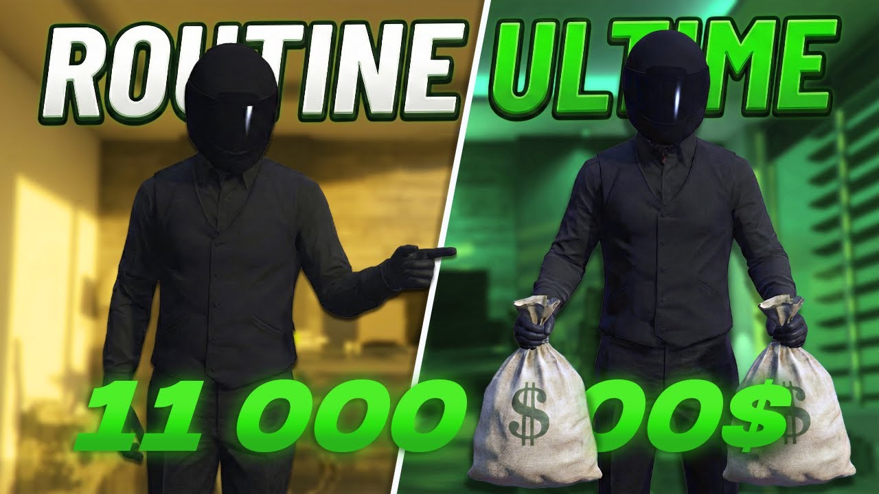 J&rsquo;ai gagn&eacute; 11 000 000$ en 1 JOUR sur GTA ONLINE (routine compl&egrave;te)