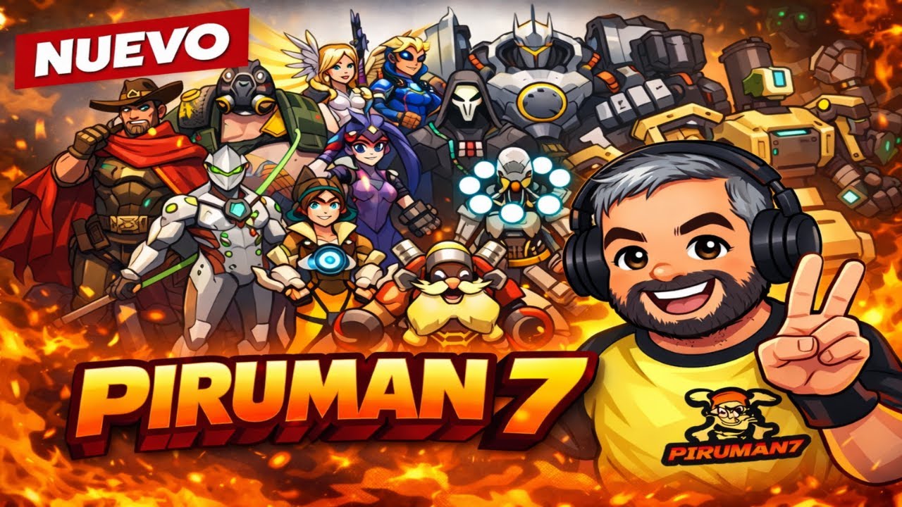 🔴 OVERWATCH en DIRECTO | Partidas casual + Únete a la comunidad | Piruman7
