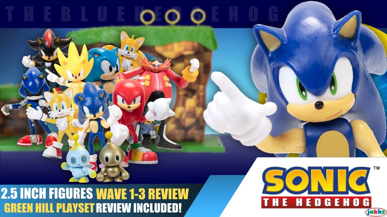 Figure Review:Jakks Pacific Sonic the Hedgehog 2.5 inch Figure Line (Wave 1-3)