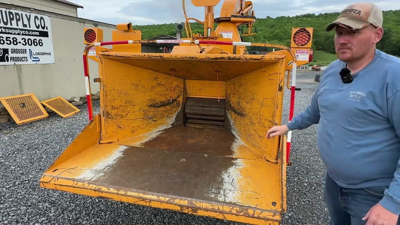 2007 Bandit 1590XP Trailer Mount Wood Chipper 18