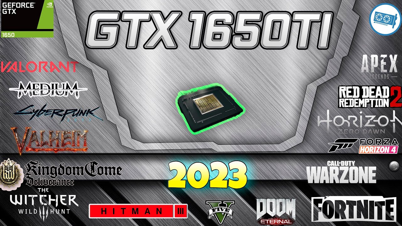 *NVIDIA GTX 1650 Ti (Mobile) in 30 Games  | 2023