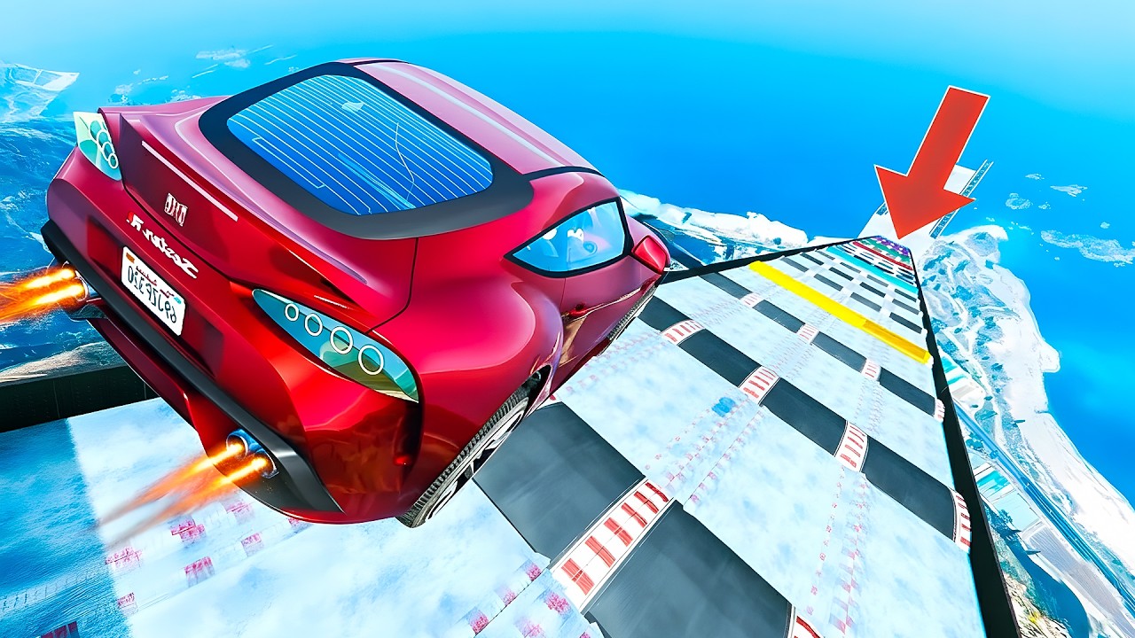 Best GTA 5 MEGA RAMP No Copyright Gameplay for TikTok & YouTube 4K 60fps | 261