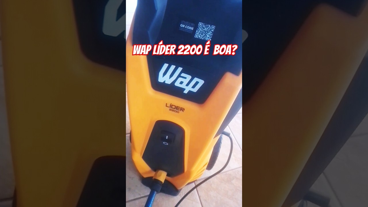 WAP L&iacute;der 2200 Lavadora de Alta Press&atilde;o. Ser&aacute; que vale a pena?