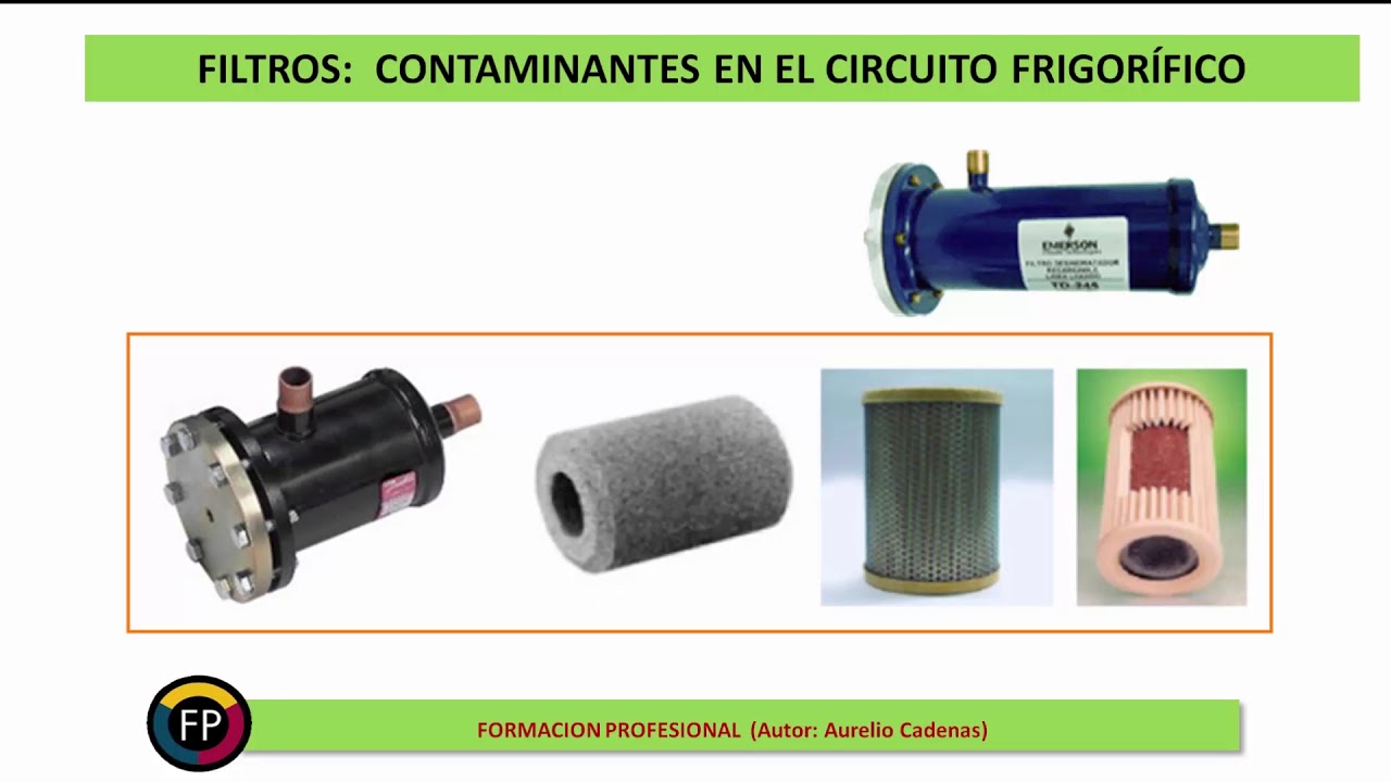 Clase 49: Filtros deshidratadores y antiacidos