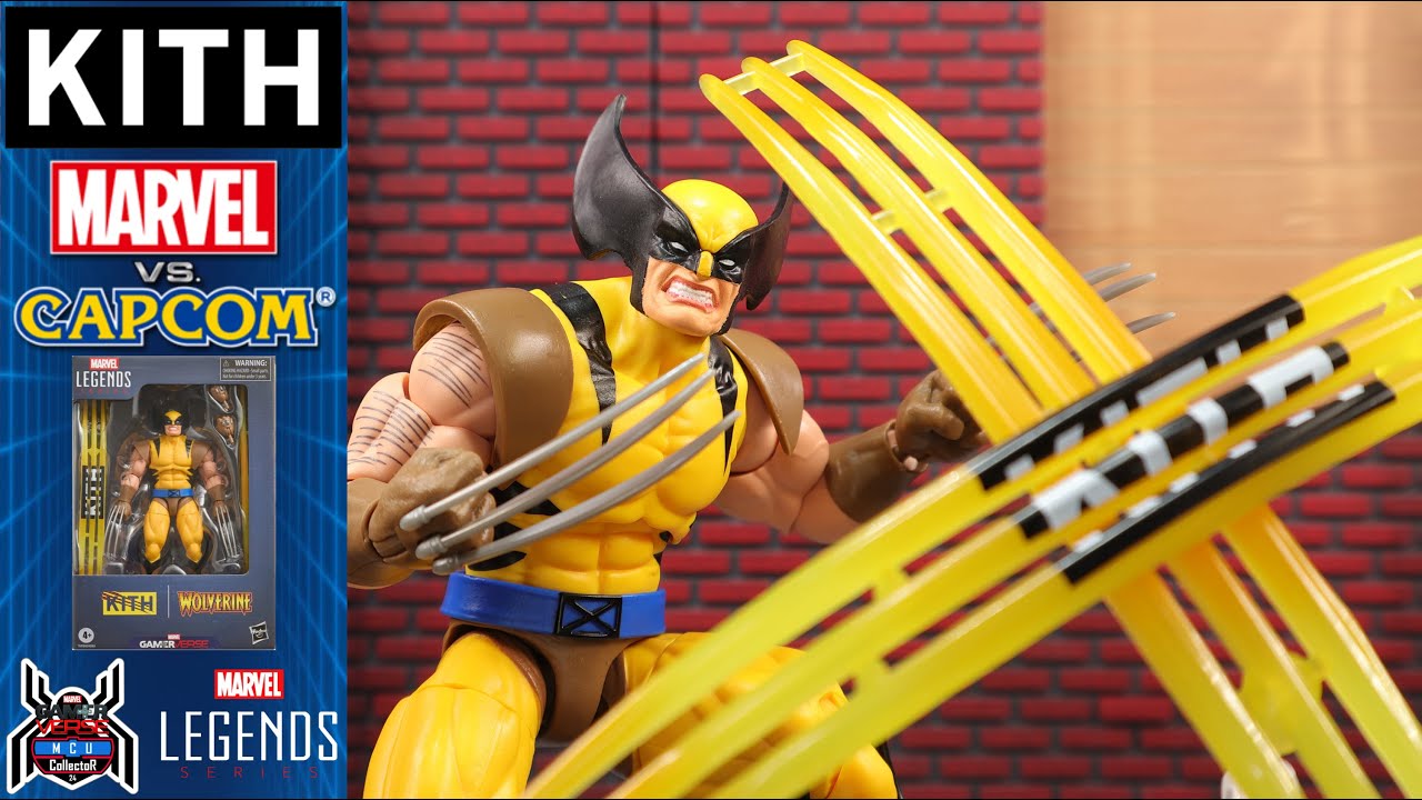 Обзор фигурки Росомахи из серии Marvel Legends KITH x Marvel vs Capcom GamerVerse (второй скин) и...