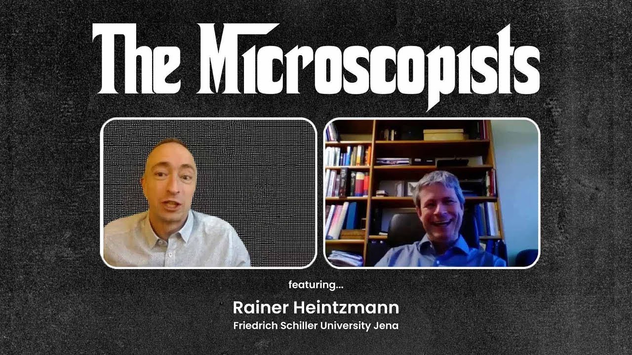 The Microscopists interviews Rainer Heintzmann (Friedrich Schiller University Jena)