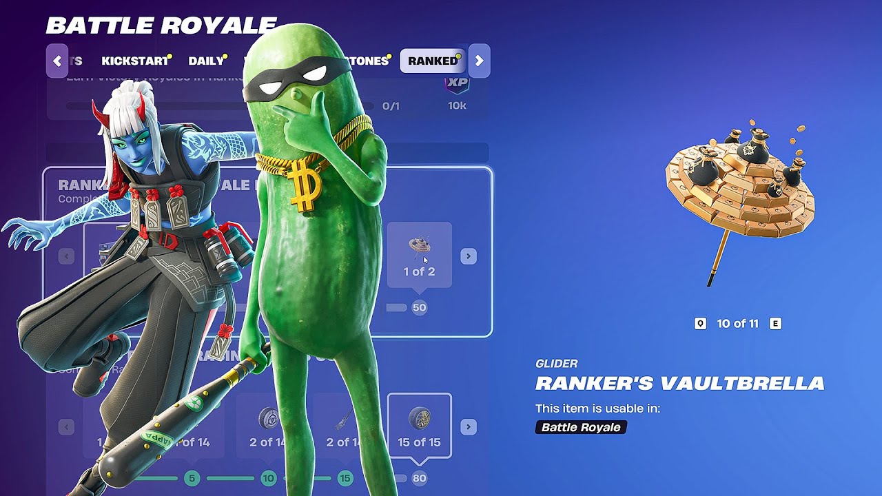 All FREE Ranked Rewards (C6S2 Ranked) Fortnite