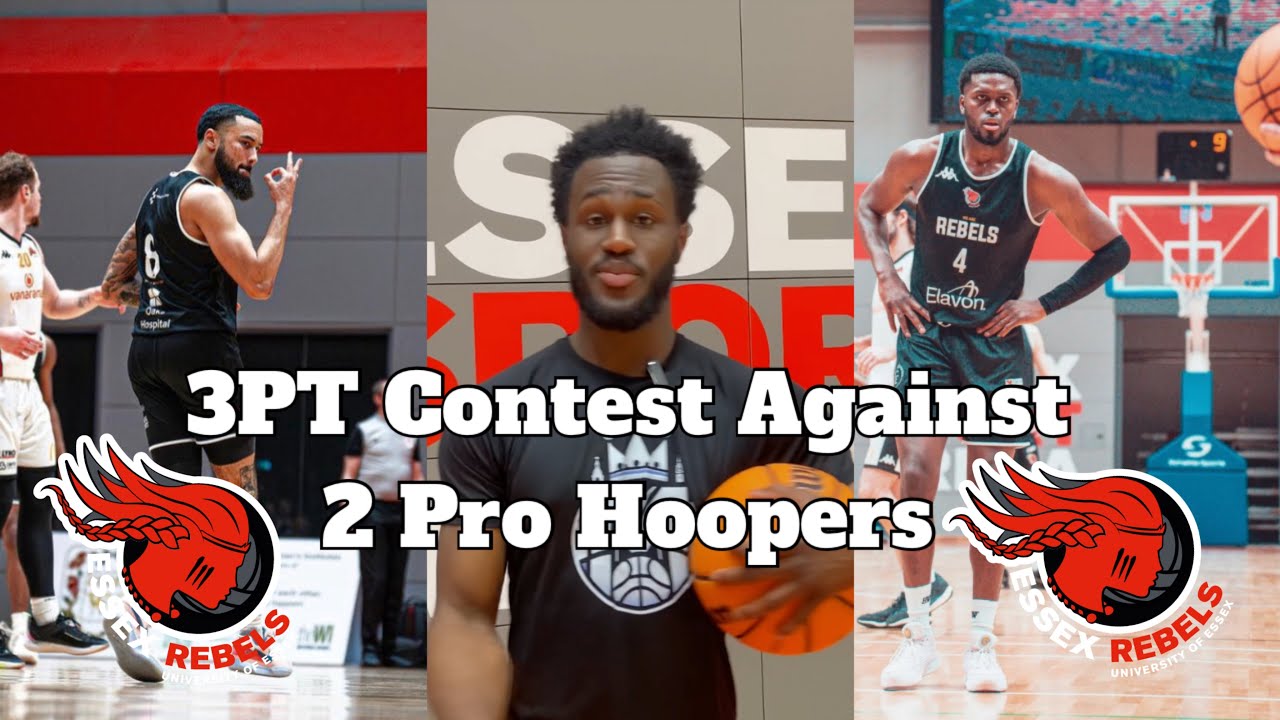 I Challenge 2 Pro Hoopers From Essex Rebels To A 3PT Contest