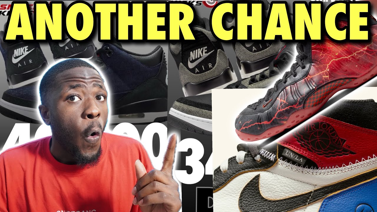ANOTHER CHANCE! JORDAN 3 LEVI STOCK NUMBERS! BE READY!