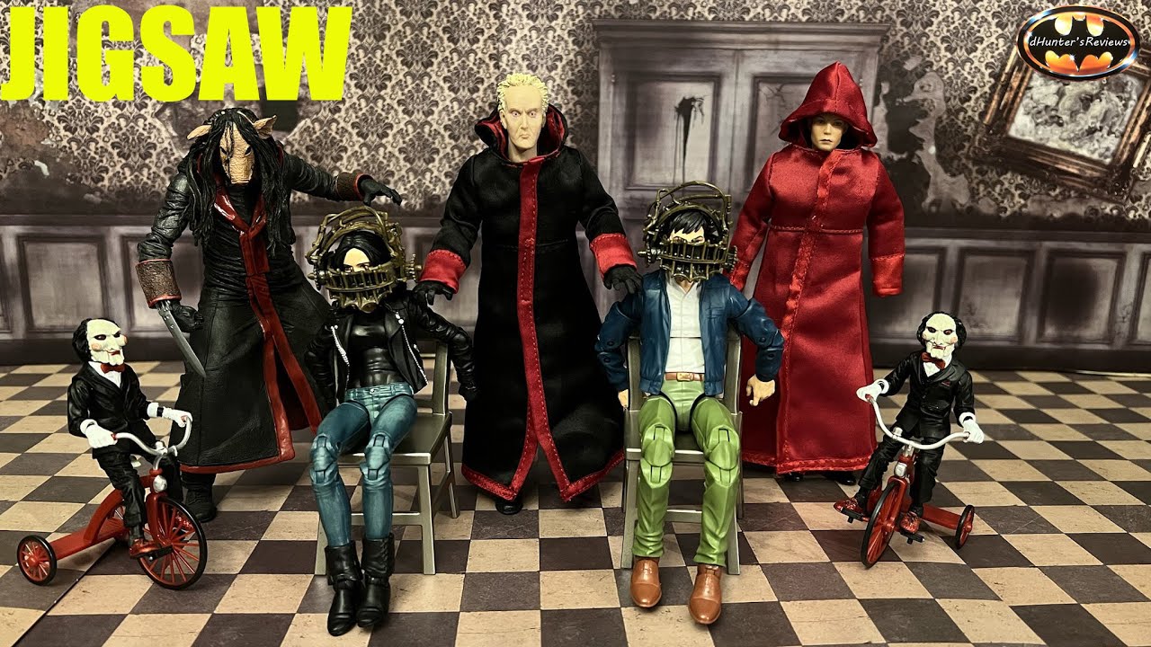 NECA Saw Jigsaw Black Robe Ultimate Action Figure Review & Comparison
