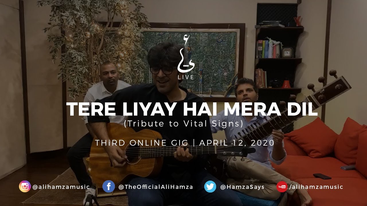 Ali Hamza | Tere Liyay Hai Mera Dil | Cover | Live