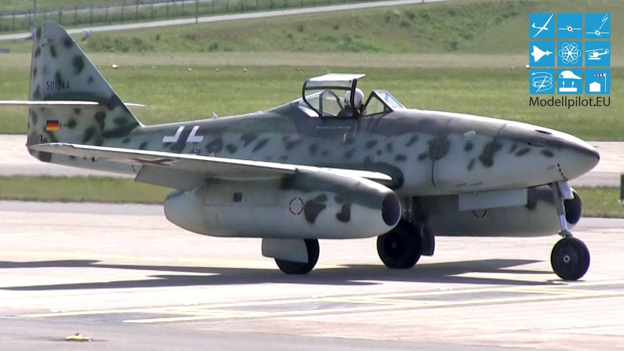 MESSERSCHMITT ME 262 GERMAN WARBIRD (AIRBUS HERITAGE FLIGHT) ILA BERLIN AIR SHOW 2016