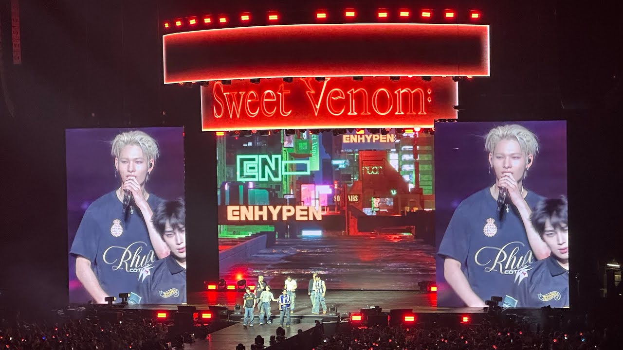 ENHYPEN- Sweet Venom + Go big or Go home [Walk the Line TOUR PARIS]