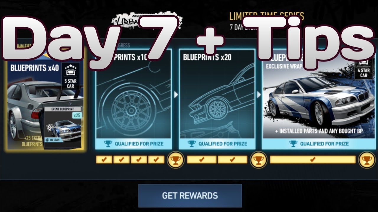 How to Win Day 7 of the BMW M3 GTR Special Event in NFS No Limits