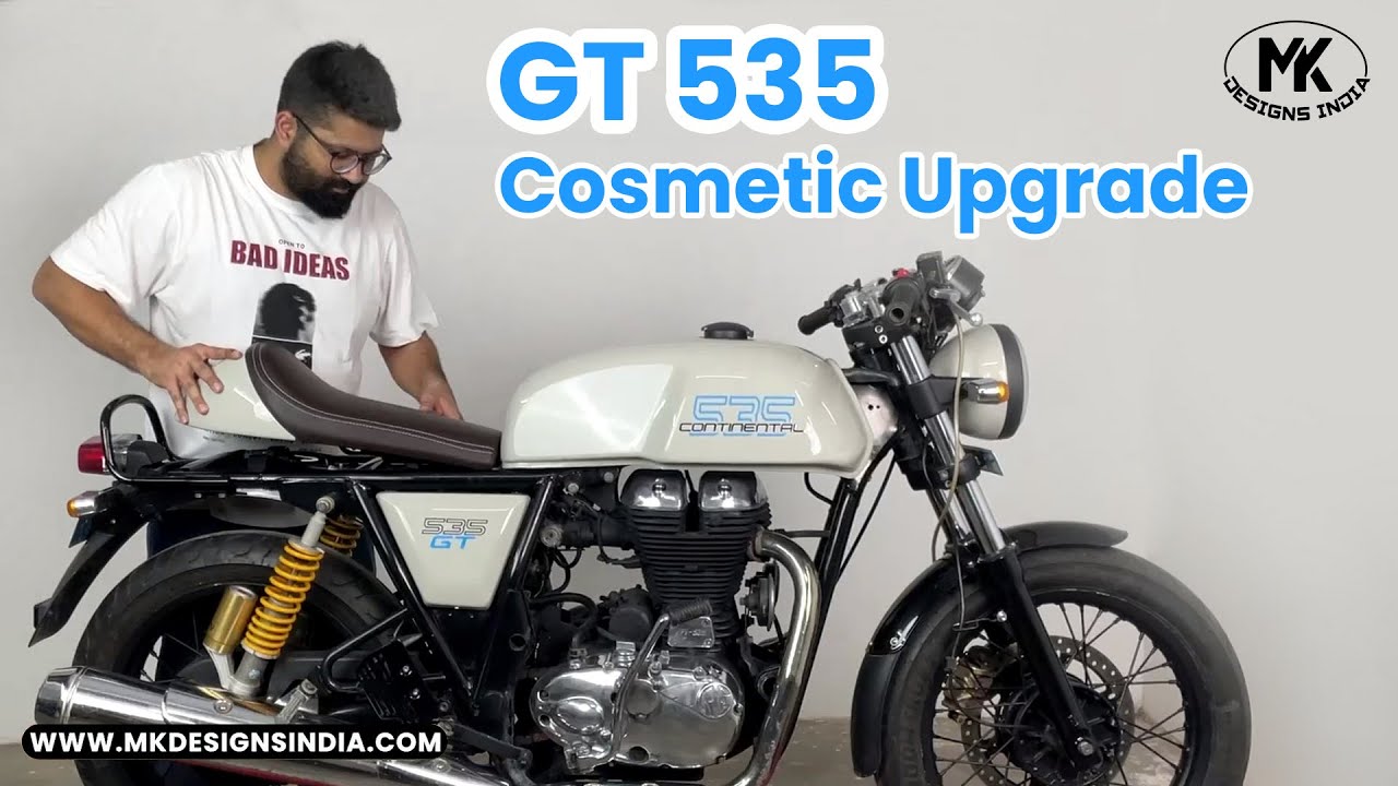 Косметические улучшения для Royal Enfield GT535 — новая стильная трансформация!