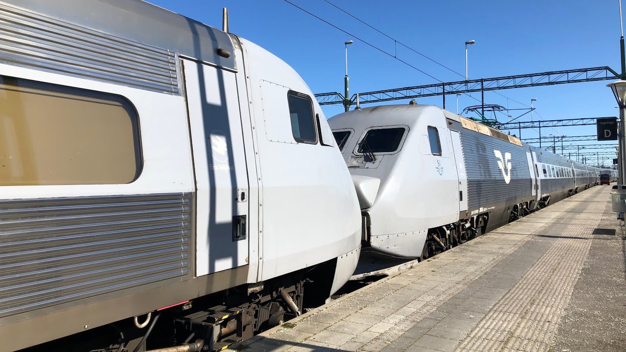 Coronas effekt på tåg - Malmö C